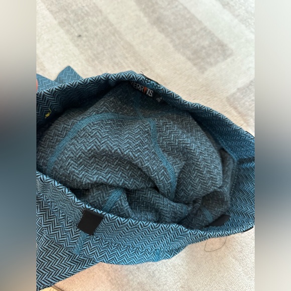 Kerrits Women’s Fleece Lite Chevron Equestrian Breeches Blue/Black (Size S) - Picture 6 of 11